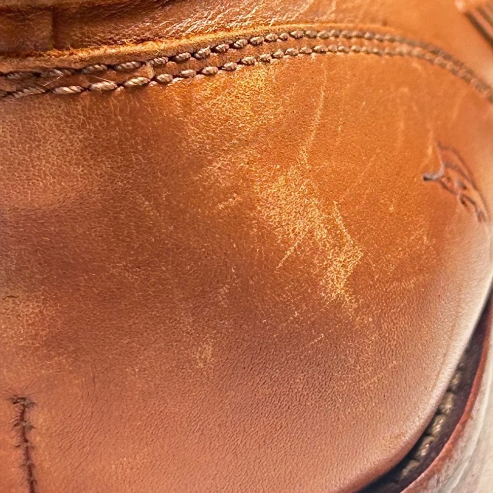 Tommy Bahama Hasslington Tan Woven Leather Loafers Men's Size 10.5 Resortwear